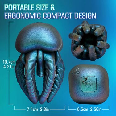 Вібратор для чоловіків з 9 режимів та щупальцями для стимуляції, секс-іграшка для чоловіків, тренажер для мошонки, для пар