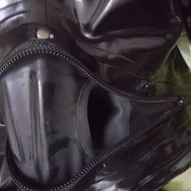 Латексний костюм для чоловіків ZWBHSH з маскою, латексна білизна, BDSM, косплей, клубний костюм