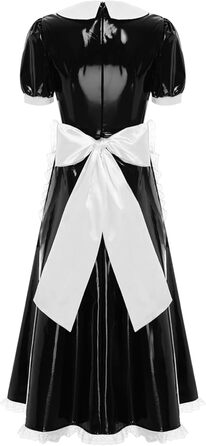 Костюм для косплею Halloween Cosplay Kleid від Vxuxlje: чорне плаття з мереживом для карнавалу та косплею (L)