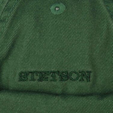 Чоловіча кепка-докер Stetson Ocala з UV-захистом, застібка на липучці, темно-зелена, розмір XL, весна-літо