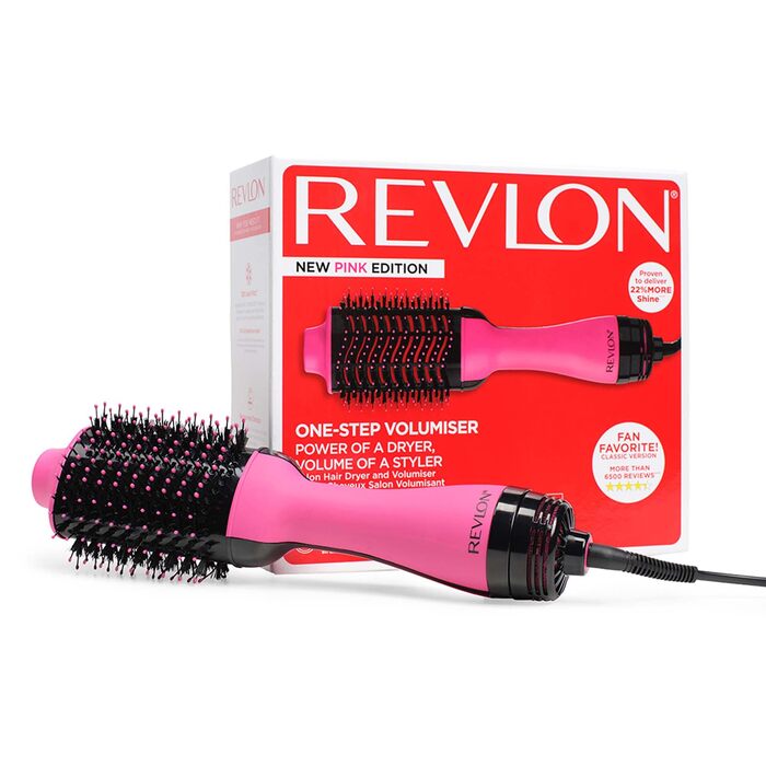 Фен-щітка Revlon Salon One-Step 2-в-1 для короткого та середнього волосся, іонізація та керамічне покриття, RVDR5282UKE, Чорний