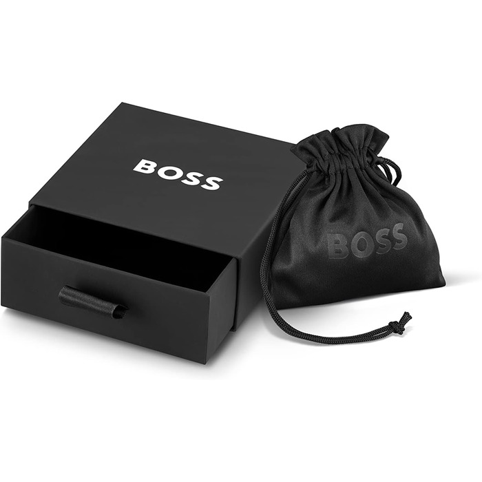 Чоловічий браслет BOSS Mesh із нержавіючої сталі, колекція ALEN (сріблястий, золотий, чорний)