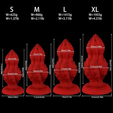 Анальний плагін Axcroo з м'якого силікону - масажер простати та G-точки, великий анальний дилататор для жінок та чоловіків (XL)