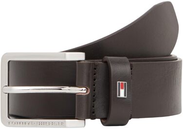 Чоловічий шкіряний ремінь Tommy Hilfiger Olivier 3.5 Ext AM0AM13755, коричневий (Testa Di Moro)