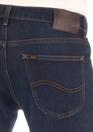 Чоловічі джинси Lee Denver Stretch Bootcut темно-синього кольору Elko, розмір 33W/32L
