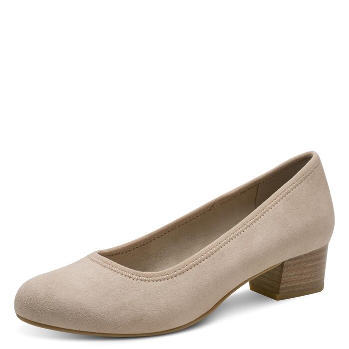 Жіночі туфлі Jana Pumps синтетичні, бежеві, повнота H, розмір 41 EU