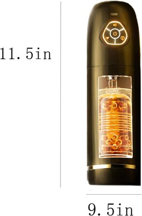 Електричний мастурбатор для чоловіків: насос, вібрація, ковзання, обертання та виділення рідини. Чорний секс-іграшка