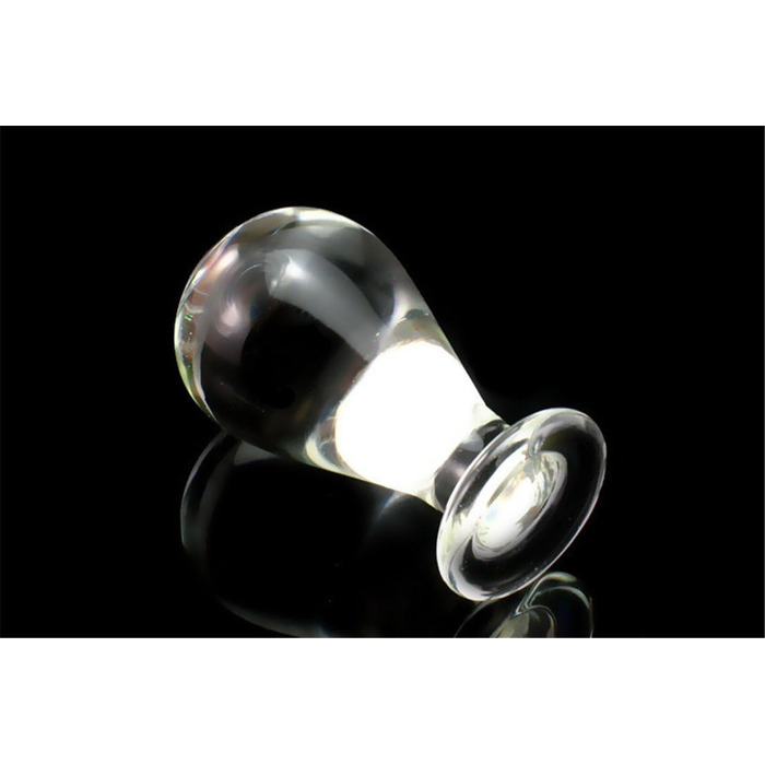 Скляний дилдо OnundOn для ануса, великий діаметр 61 мм (L)