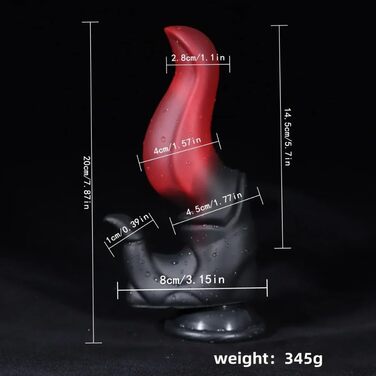 Анальний та вагінальний дildo 