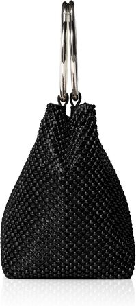 Жіночий клатч-гаманець Jessica McClintock Gwen Ball Mesh Ring Wristlet Pouch чорного кольору