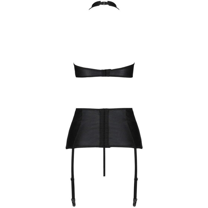 Passion Sexy Комплект нижньої білизни Nancy S-M Чорний