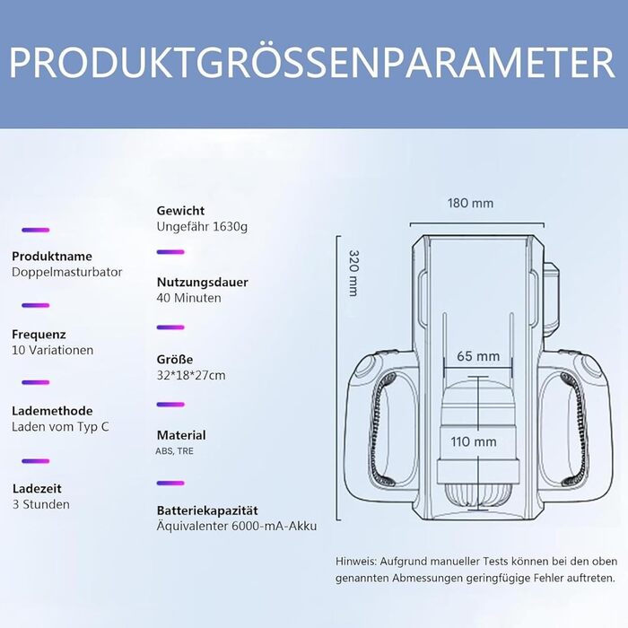 Електричний мастурбатор для чоловіків Leten з тримачем для телефону, подвійними ручками та набором аксесуарів