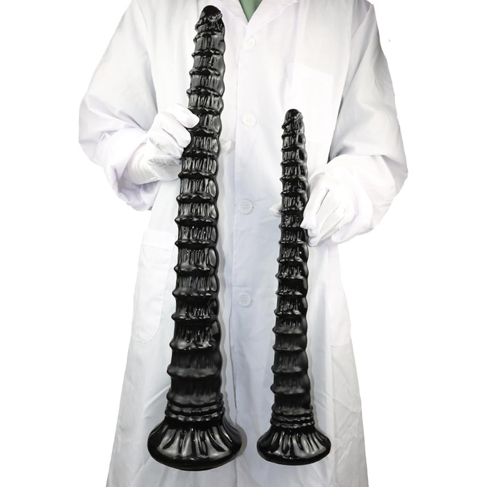 Анальні масажери Yasexx Giant Monster - супердовгий анальний дildo з присоскою та масажером простати. Стимуляція G-точки, для чоловіків та жінок, 60 см