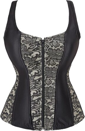 Корсет-чокер Corsage Karneval для жінок, обтягуючий корсет для талії, Reizwäsche (3-Бежевий, S)