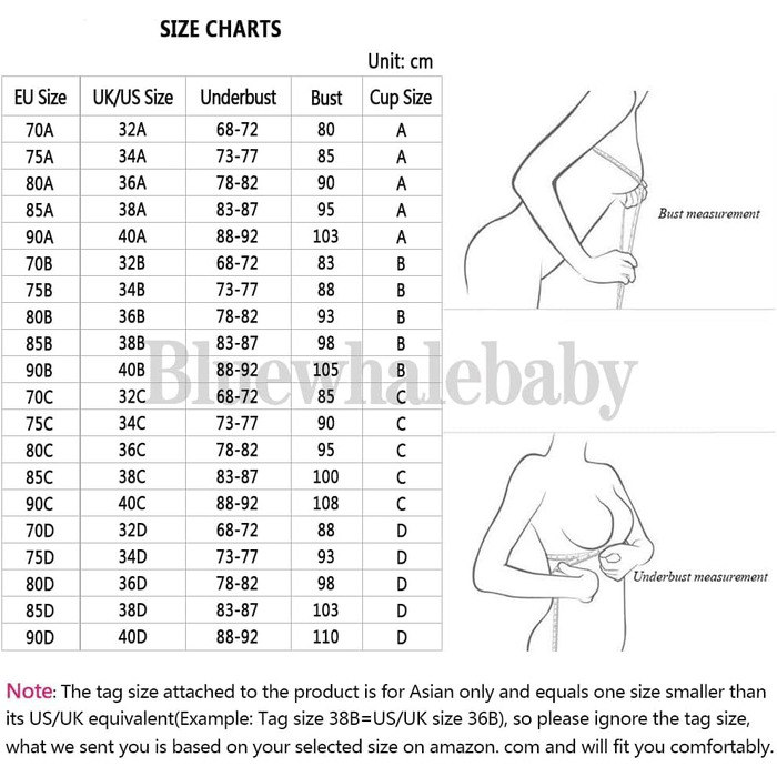 Сексуальний комплект білизни Bluewhalebaby: бюстгальтер push-up та труси з мережива (глітч та панчохи опціонально), 70A