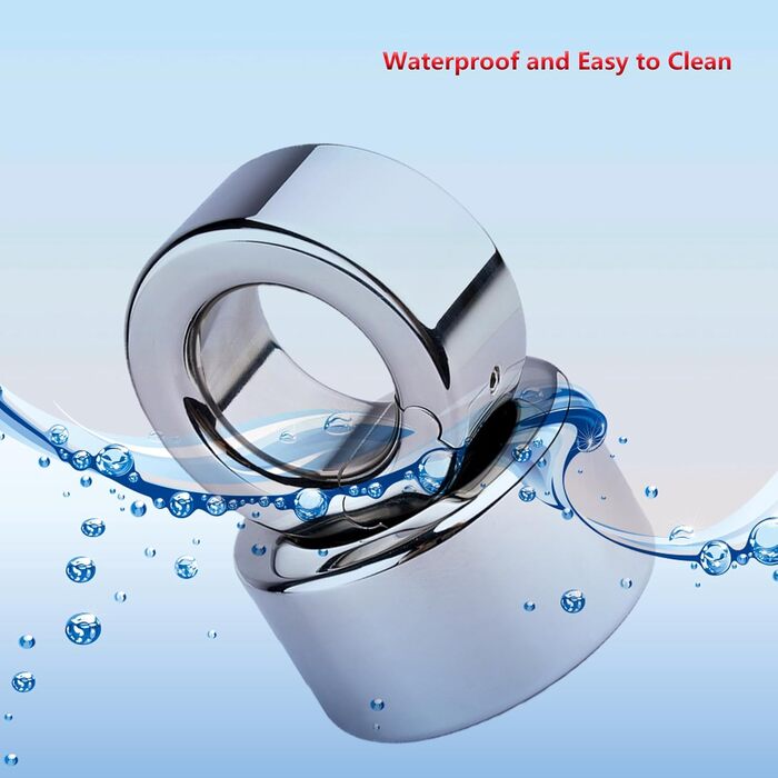 Сталевий кільцевий стимулятор для чоловіків SeLgurFos - важкий, знімний, для SM-ігор, преміум-якість