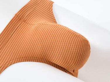 Чоловічі труси ZUOAIYIN з великою сіткою. Сексуальна білизна для чоловіків, виготовлена з поліестеру та спандексу. Розмір XL, колір: абрикосовий.