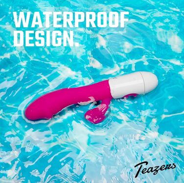 Реалістичний вібратор-кролик Teazers Rabbit Vibrator — рожевий