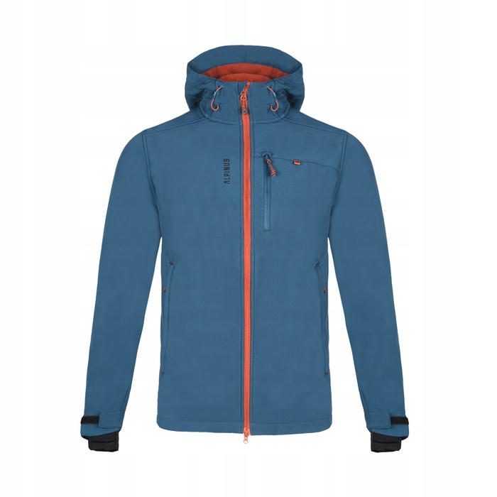 Чоловіча тактична куртка Softshell Alpinus ASO, синя, розмір M