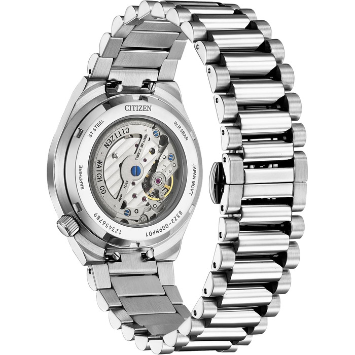 Чоловічий наручний годинник Citizen Analog Automatik (32027967) коричневого кольору