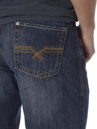 Чоловічі джинси Wrangler 20x Extreme Relaxed Fit, колір Wells, розмір 30W/32L