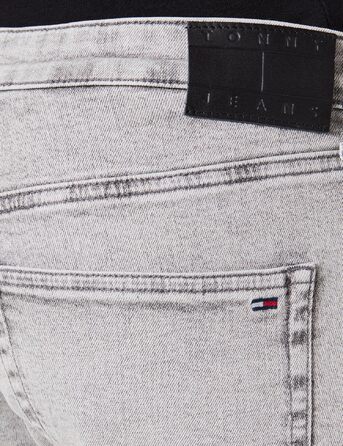 Чоловічі джинси Tommy Jeans Slim Scanton Denim Grey (Сірі), модель CJ1279, розмір 34W/32L