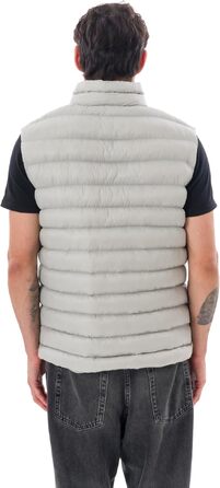 Чоловічий жилет-дутик Premium Puffer — м'яка тканина та підкладка, колір сірий (Stein), розмір XXL