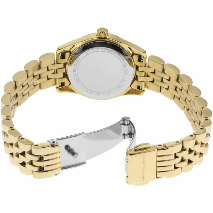 Жіночий годинник Michael Kors Lexington, 26мм, кварцовий механізм, сталевий браслет золотистого кольору