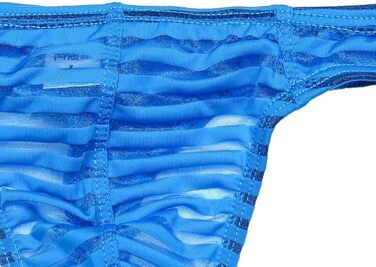 Сліпери чоловічі Faringoto, смугасті, сітчасті, прозорі, G-String, низька талія, U-подібні, розмір L, 5 кольорів