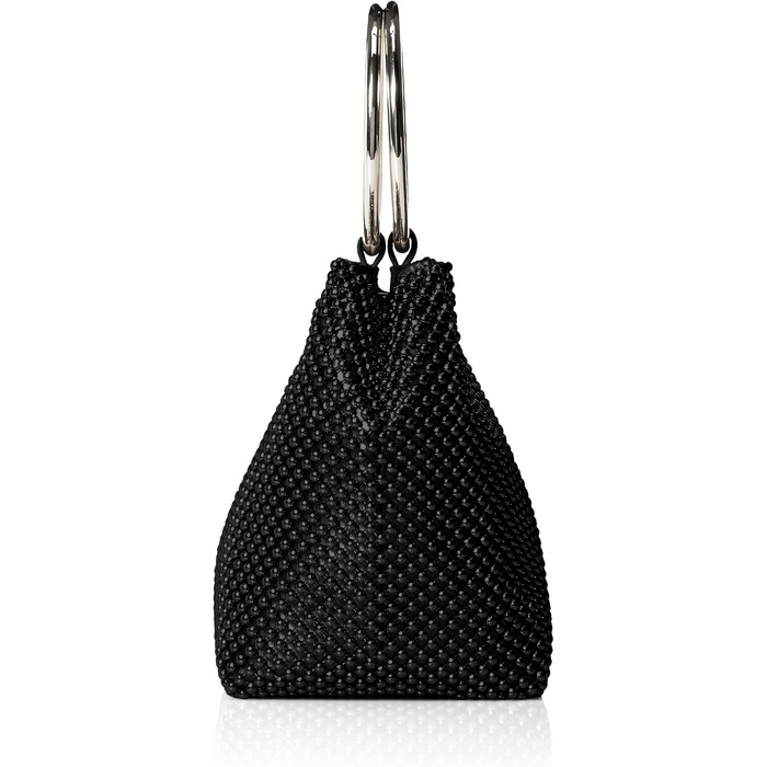 Жіночий клатч-гаманець Jessica McClintock Gwen Ball Mesh Ring Wristlet Pouch чорного кольору