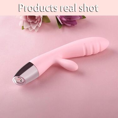 Вібратор Rabbit G-Punkt: класичний вібратор для стимуляції клітора та анусу, 10 режимів, рожевий