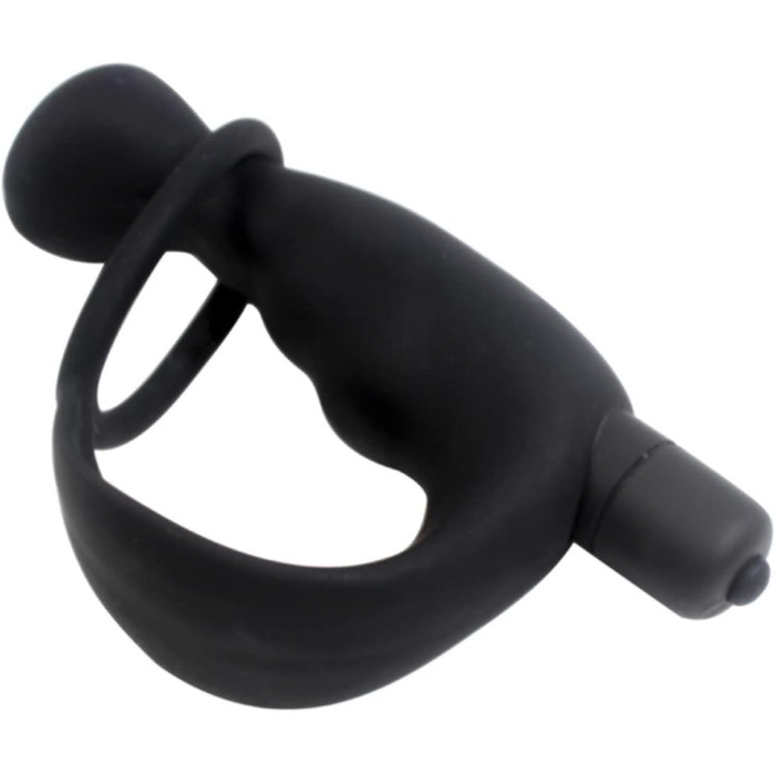 Вібратор для чоловіків: масажер простати, анальний плагін з вібрацією, силікон, для чоловіків