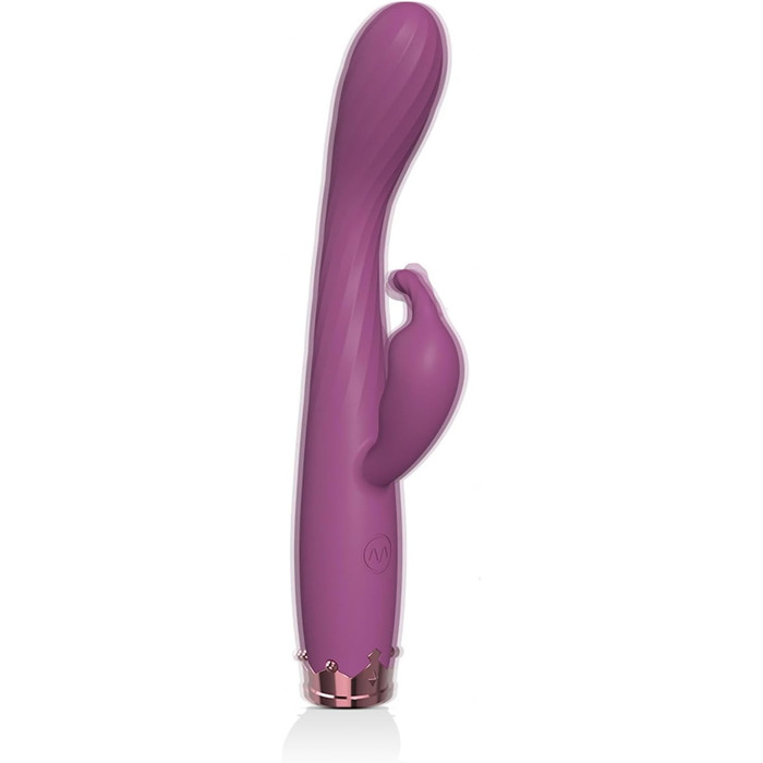 Вібратор для жінок Klitoris та G-точка, силіконовий Rabbit, 10 режимів, для пар, сексуальні іграшки, фіолетовий