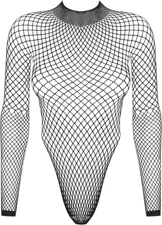 Сексуальний жіночий комплект нижньої білизни Selente Love & Fun: боді з мереживом та атласна маска (S-L, чорний)