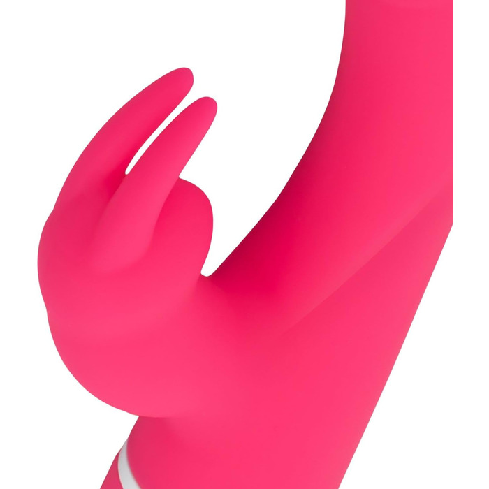 Вібратор Rabbit, подвійна стимуляція, 10 режимів вібрації - Рожевий