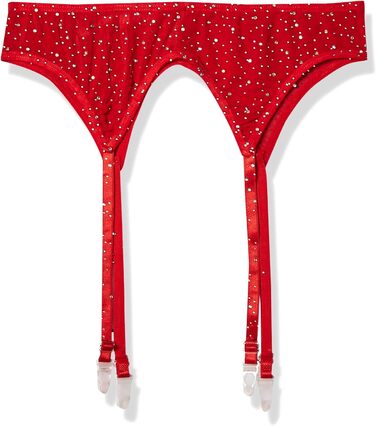 Червоні мереживні панчохи Leg Avenue для жінок, універсальний розмір