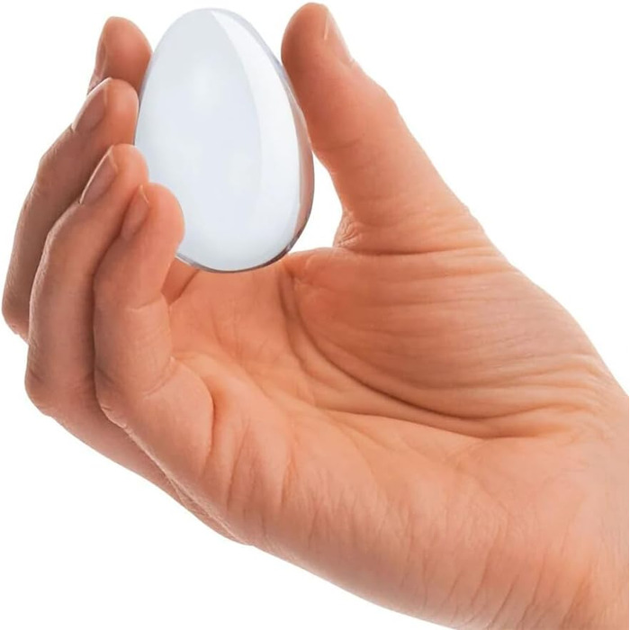 Набір скляних яєць E31621, прозорі, один розмір