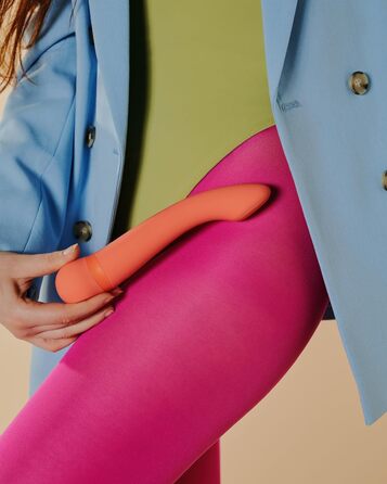 Вібратор Control Bu Rabbit з ефектом штовхання та гнучким вібраційним важелем - Be Playful (BU BE ICY&HOT)