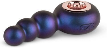 Анальний плаг Hueman Outer Space фіолетовий (вібруючий)