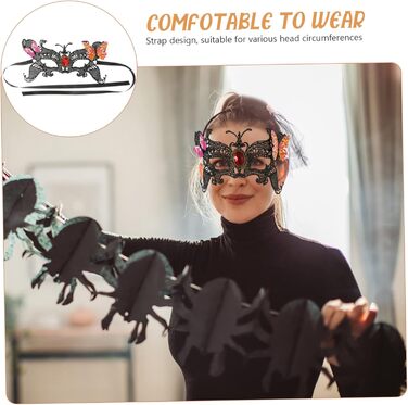 Маска для обличчя у вигляді голови бика, 12 шт. - аксесуар для вечірки, карнавалу, костюму, Венеціанської маскарки, тканинна