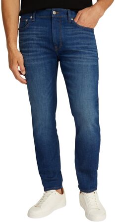 Чоловічі джинси Tommy Hilfiger Houston Flex Tucson Tapered Fit, колір Mohave Indigo, розмір 28W / 36L