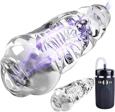 Електрична пеніс-насос Jpscor з 10 вібраційними та вакуумними режимами - тренувальний пристрій для чоловіків