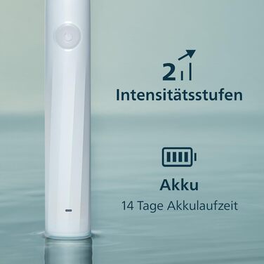 Електрична звукова зубна щітка Philips Sonicare Series 2100 (HX4021/01), 2 рівні інтенсивності, EasyStart, SmarTimer, біла
