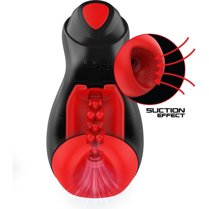 Мастурбатор AURUM CORE X: 5 режимів стимуляції, хвилі та вібрація