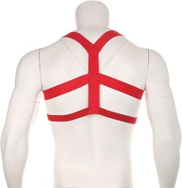 Сексуальний чоловічий комплект для сну: пояс для грудей, стрінги, шкарпетки, гольфи, труси, танга, низька талія, для геїв, мереживні шкарпетки, гольфи, колготки. Розмір універсальний (червоний, універсальний розмір)