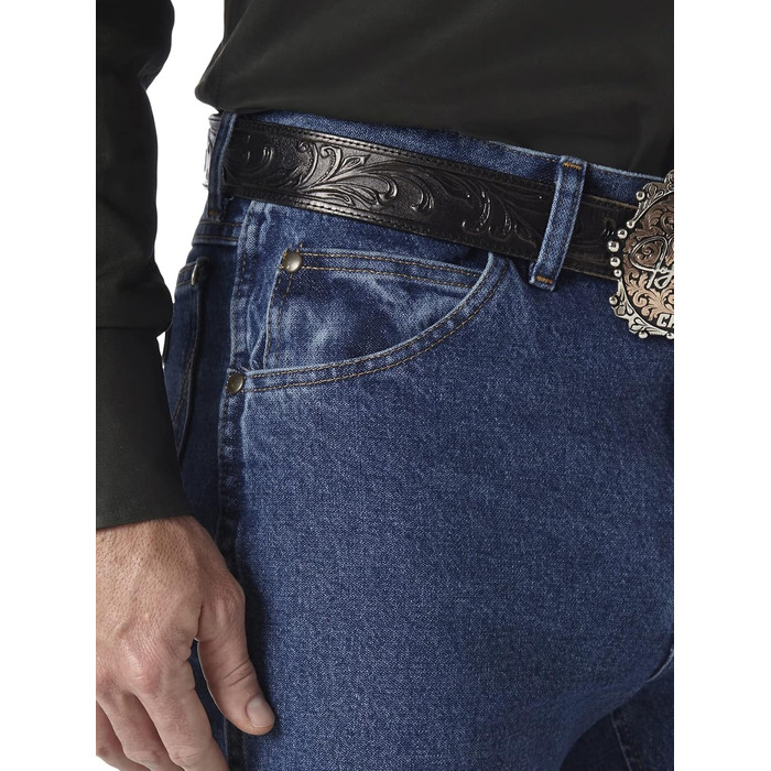 Чоловічі джинси Wrangler Premium Performance Cowboy Slim Fit, темно-сірі (Dark Stone), 35W / 30L
