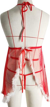 Жіноча святкова білизна: боді, піжама, нічна сорочка, боді Babydoll, святкова білизна на День Святого Валентина, Різдво. XL