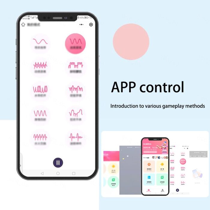 Вібратор для жінок та пар: 9 режимів, стимуляція G-точки, керування через додаток, рожевий