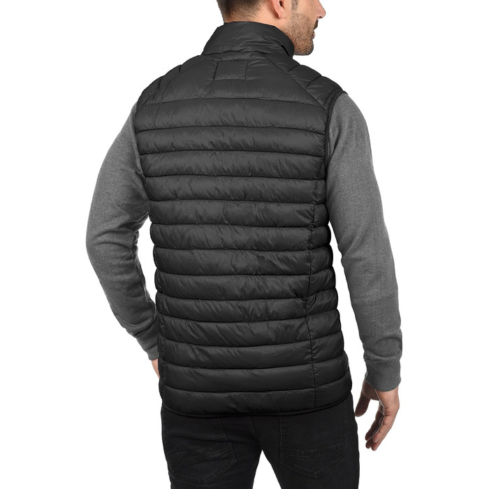 Чоловіча стібана жилетка Blend BHNille Outdoor чорного кольору, розмір XXL (70155)