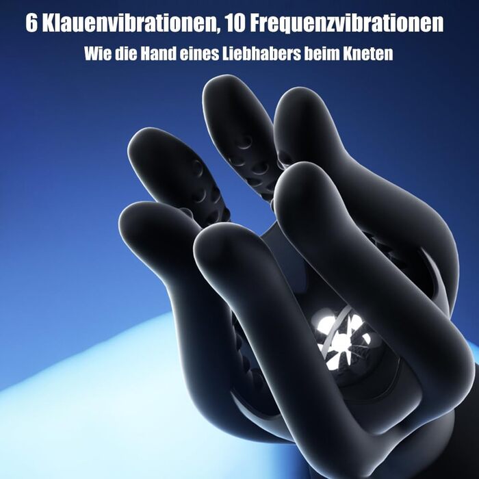 Електричний масажер для чоловіків Jpscor – вібраційний стимулятор з 10 режимами, силікон, для пар